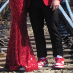 Red prom / formal dress